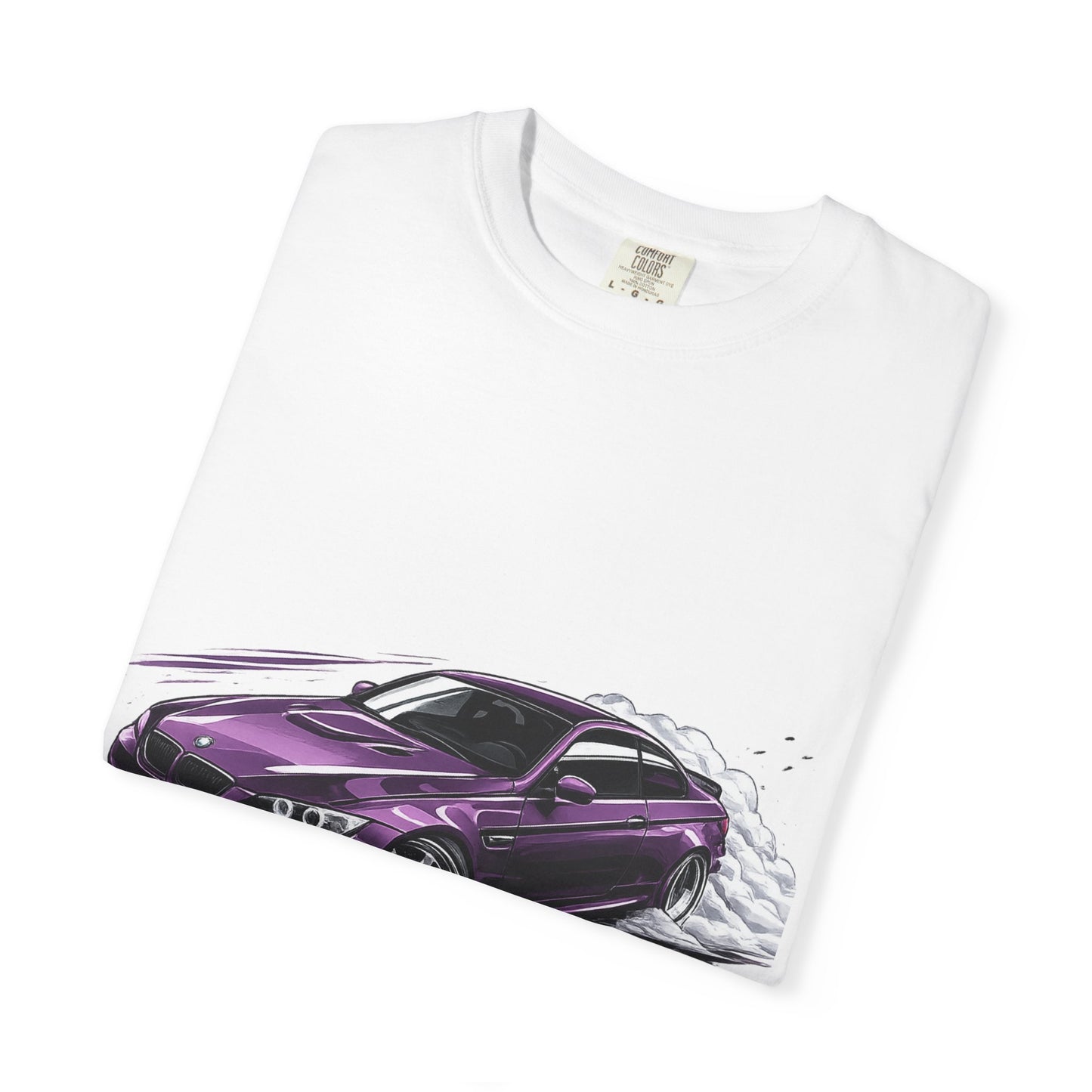 Racing Car Purple Graphic Tee