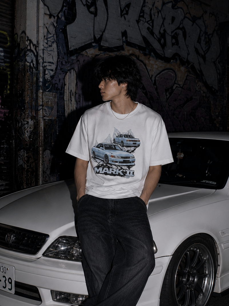 Mark II Car Tee | JDM Retro Graphic Shirt